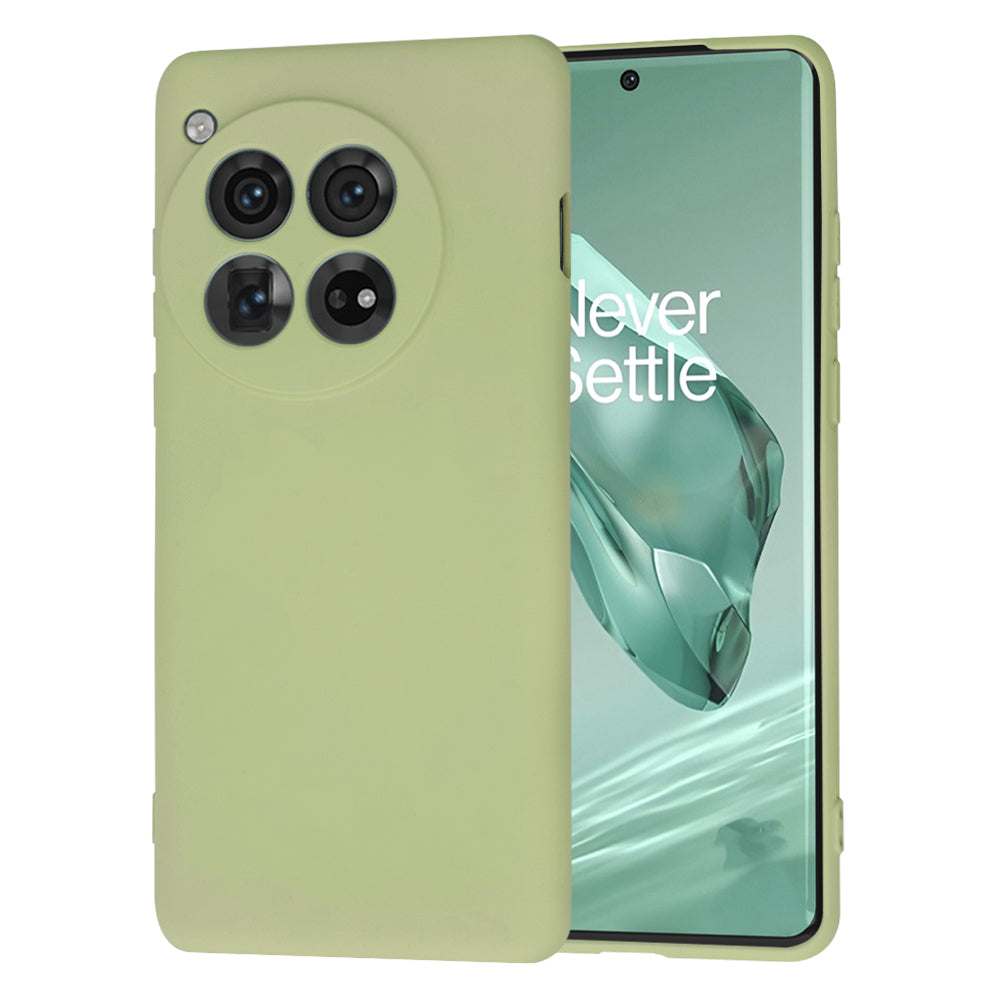 Husa de protectie Techsuit SoftFlex compatibila cu OnePlus 12, acoperire spate, verde kaki