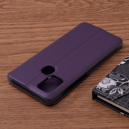 Husa de protectie Techsuit eFold Series compatibila cu Samsung Galaxy A21s, acoperire spate, mov