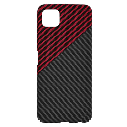 Husa de protectie Techsuit Carbonite FiberShell compatibila cu Samsung Galaxy A22 5G , acoperire spate, rosu si negru