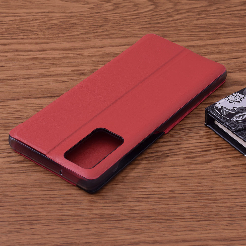 Husa de protectie Techsuit eFold Series compatibila cu Samsung Galaxy Note 20, acoperire spate, rosu