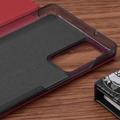 Husa de protectie Techsuit eFold Series compatibila cu Samsung Galaxy Note 20 5G, acoperire spate, rosu