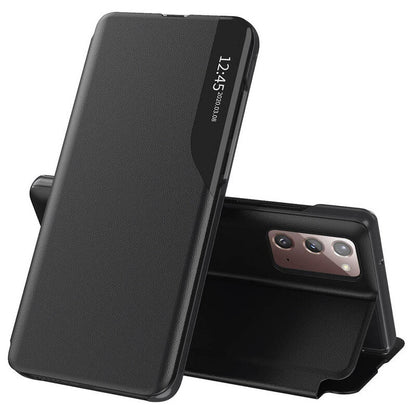 Husa de protectie Techsuit eFold Series compatibila cu Samsung Galaxy Note 20 5G, acoperire spate, negru