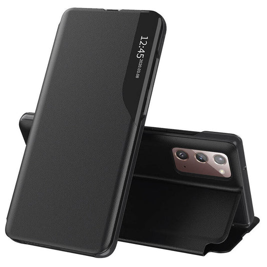 Husa de protectie Techsuit eFold Series compatibila cu Samsung Galaxy Note 20 5G, acoperire spate, negru
