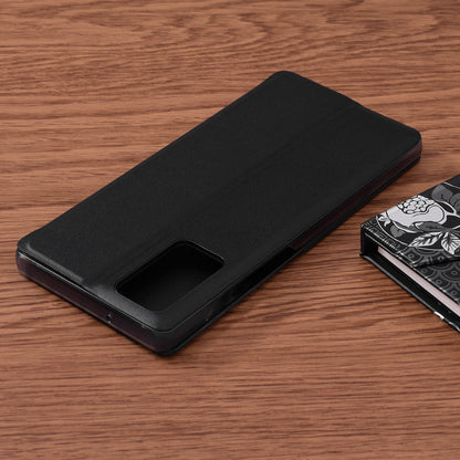 Husa de protectie Techsuit eFold Series compatibila cu Samsung Galaxy Note 20 5G, acoperire spate, negru