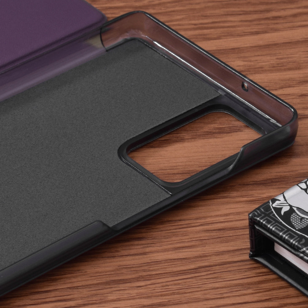 Husa de protectie Techsuit eFold Series compatibila cu Samsung Galaxy Note 20 5G, acoperire spate, mov
