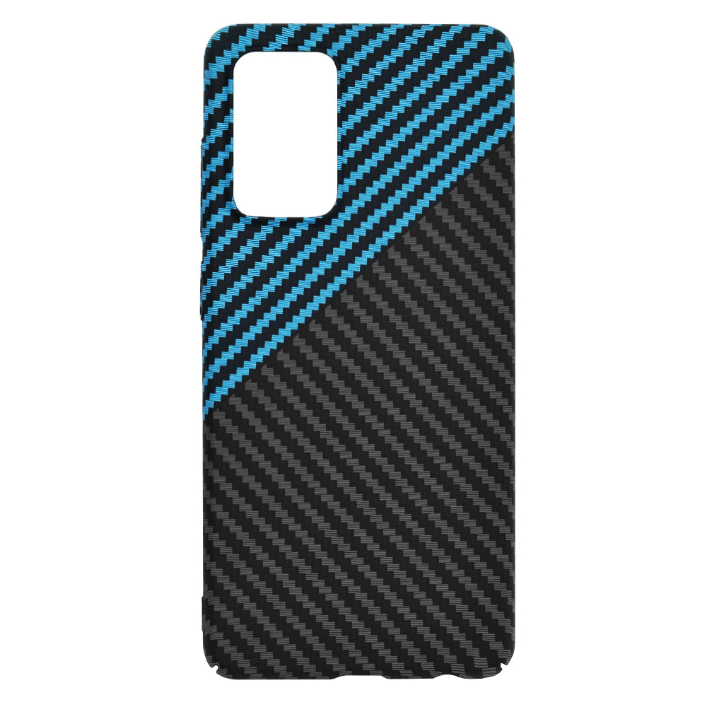 Husa de protectie Techsuit Carbonite FiberShell compatibila cu Samsung Galaxy A52 5G , acoperire spate, albastru si negru