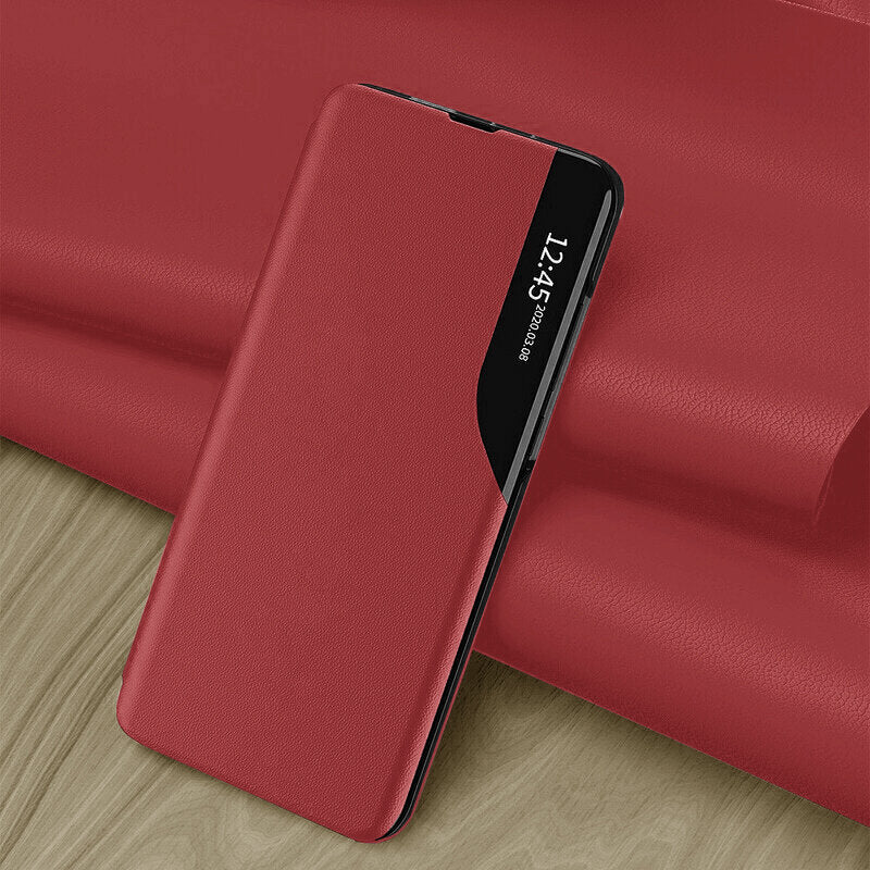 Husa de protectie Techsuit eFold Series compatibila cu Samsung Galaxy S10 Lite, acoperire spate, rosu