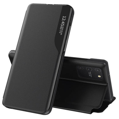 Husa de protectie Techsuit eFold Series compatibila cu Samsung Galaxy S10 Lite, acoperire spate, negru