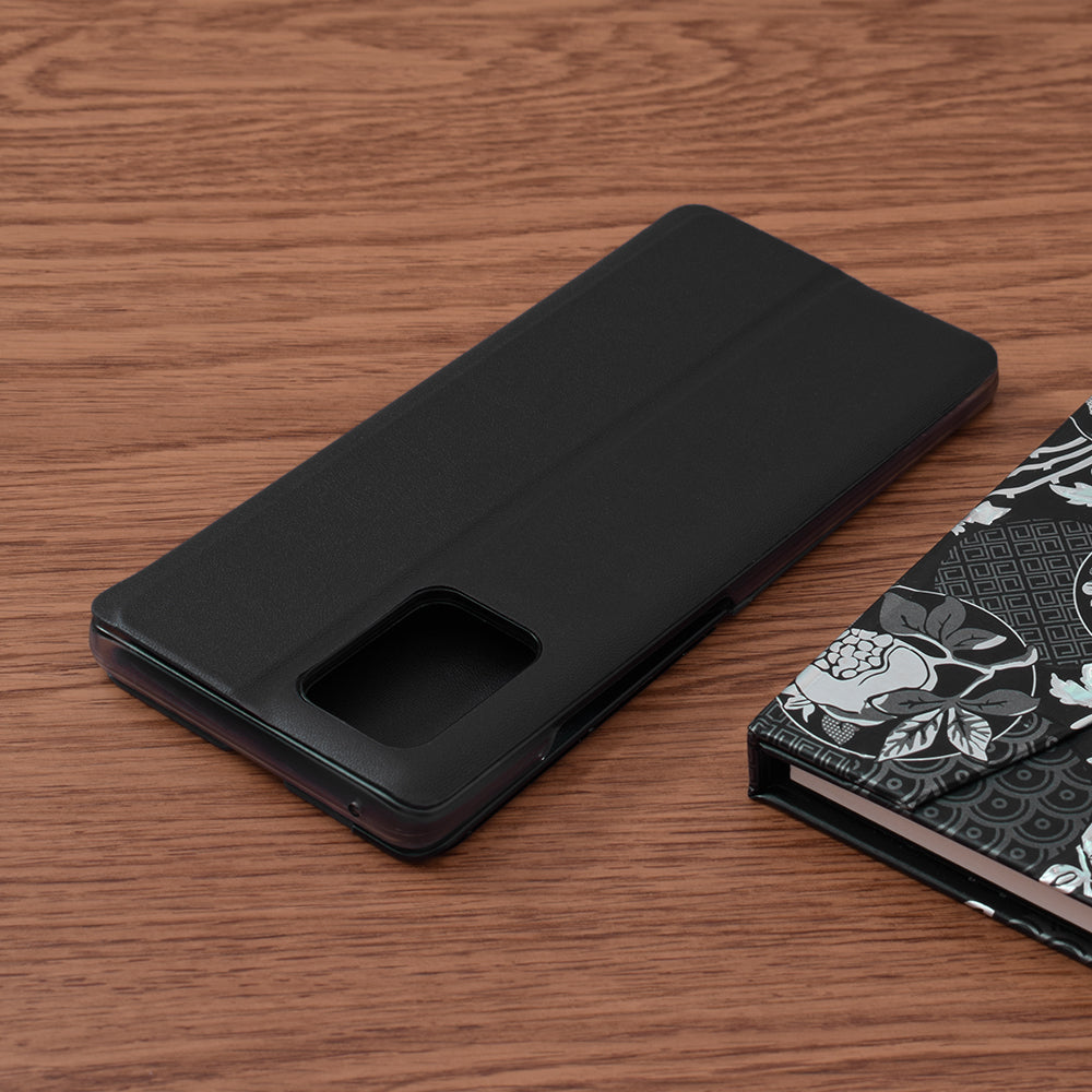 Husa de protectie Techsuit eFold Series compatibila cu Samsung Galaxy S10 Lite, acoperire spate, negru