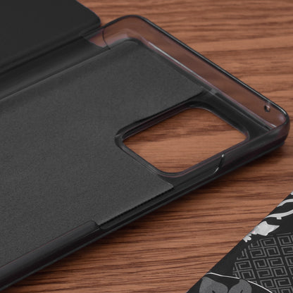 Husa de protectie Techsuit eFold Series compatibila cu Samsung Galaxy S10 Lite, acoperire spate, negru
