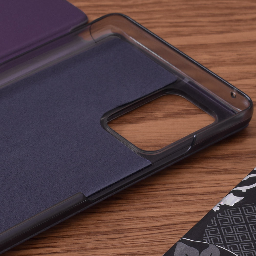Husa de protectie Techsuit eFold Series compatibila cu Samsung Galaxy S10 Lite, acoperire spate, mov