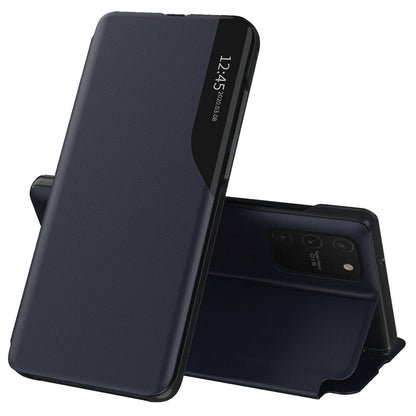 Husa de protectie Techsuit eFold Series compatibila cu Samsung Galaxy S10 Lite, acoperire spate, albastru
