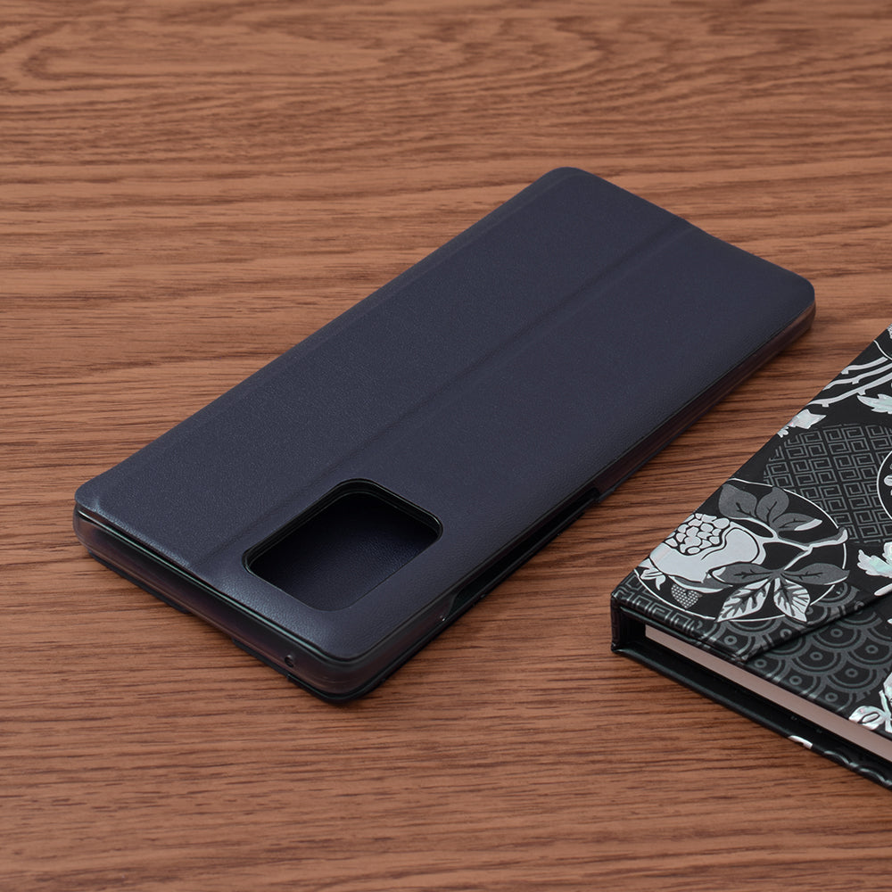 Husa de protectie Techsuit eFold Series compatibila cu Samsung Galaxy S10 Lite, acoperire spate, albastru