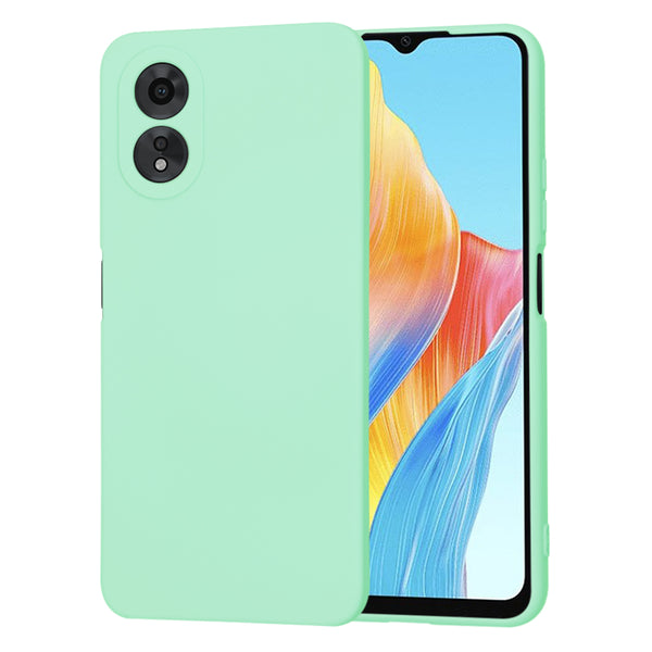 Husa de protectie Techsuit SoftFlex compatibila cu Oppo A18, acoperire spate, verde menta