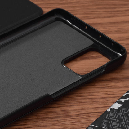Husa de protectie Techsuit eFold Series compatibila cu Samsung Galaxy A51 4G, acoperire spate, negru