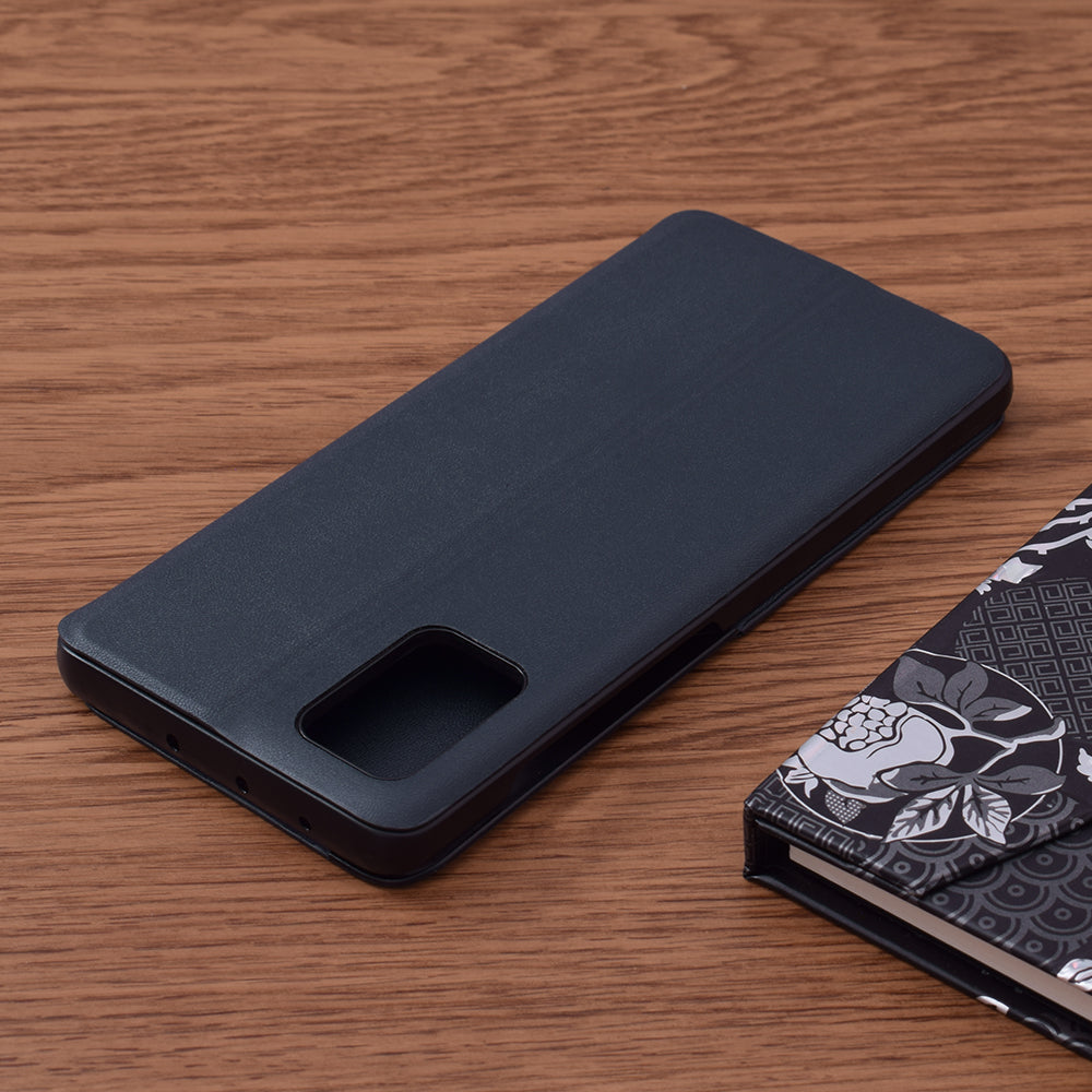 Husa de protectie Techsuit eFold Series compatibila cu Samsung Galaxy A51 4G, acoperire spate, albastru