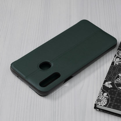 Husa de protectie Techsuit eFold Series compatibila cu Samsung Galaxy A20s, acoperire spate, verde inchis