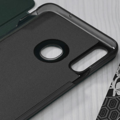Husa de protectie Techsuit eFold Series compatibila cu Samsung Galaxy A20s, acoperire spate, verde inchis