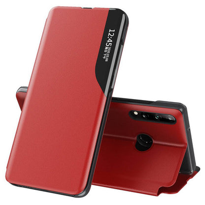 Husa de protectie Techsuit eFold Series compatibila cu Samsung Galaxy A20s, acoperire spate, rosu