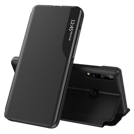 Husa de protectie Techsuit eFold Series compatibila cu Samsung Galaxy A20s, acoperire spate, negru