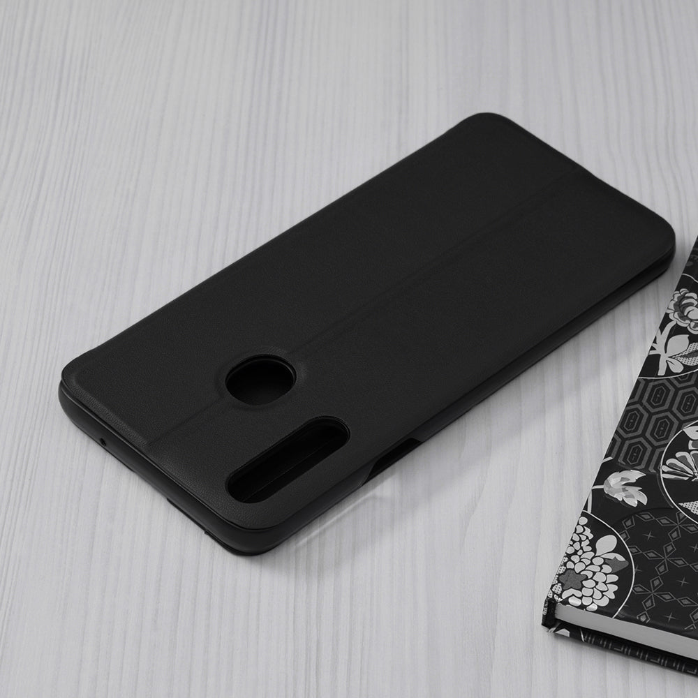 Husa de protectie Techsuit eFold Series compatibila cu Samsung Galaxy A20s, acoperire spate, negru