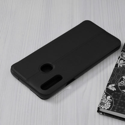 Husa de protectie Techsuit eFold Series compatibila cu Samsung Galaxy A20s, acoperire spate, negru