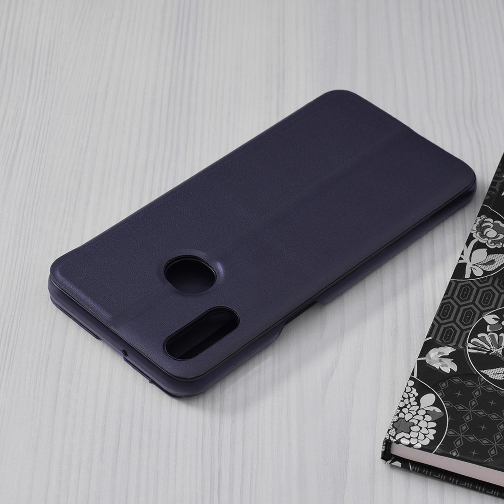 Husa de protectie Techsuit eFold Series compatibila cu Samsung Galaxy A20s, acoperire spate, albastru