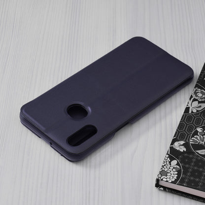Husa de protectie Techsuit eFold Series compatibila cu Samsung Galaxy A20s, acoperire spate, albastru