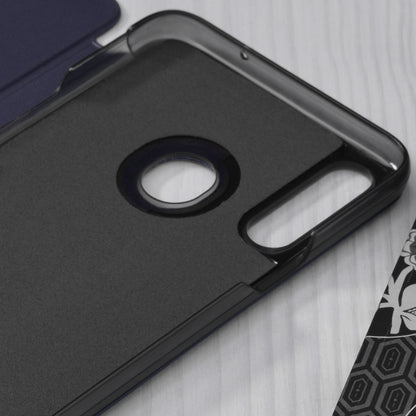 Husa de protectie Techsuit eFold Series compatibila cu Samsung Galaxy A20s, acoperire spate, albastru