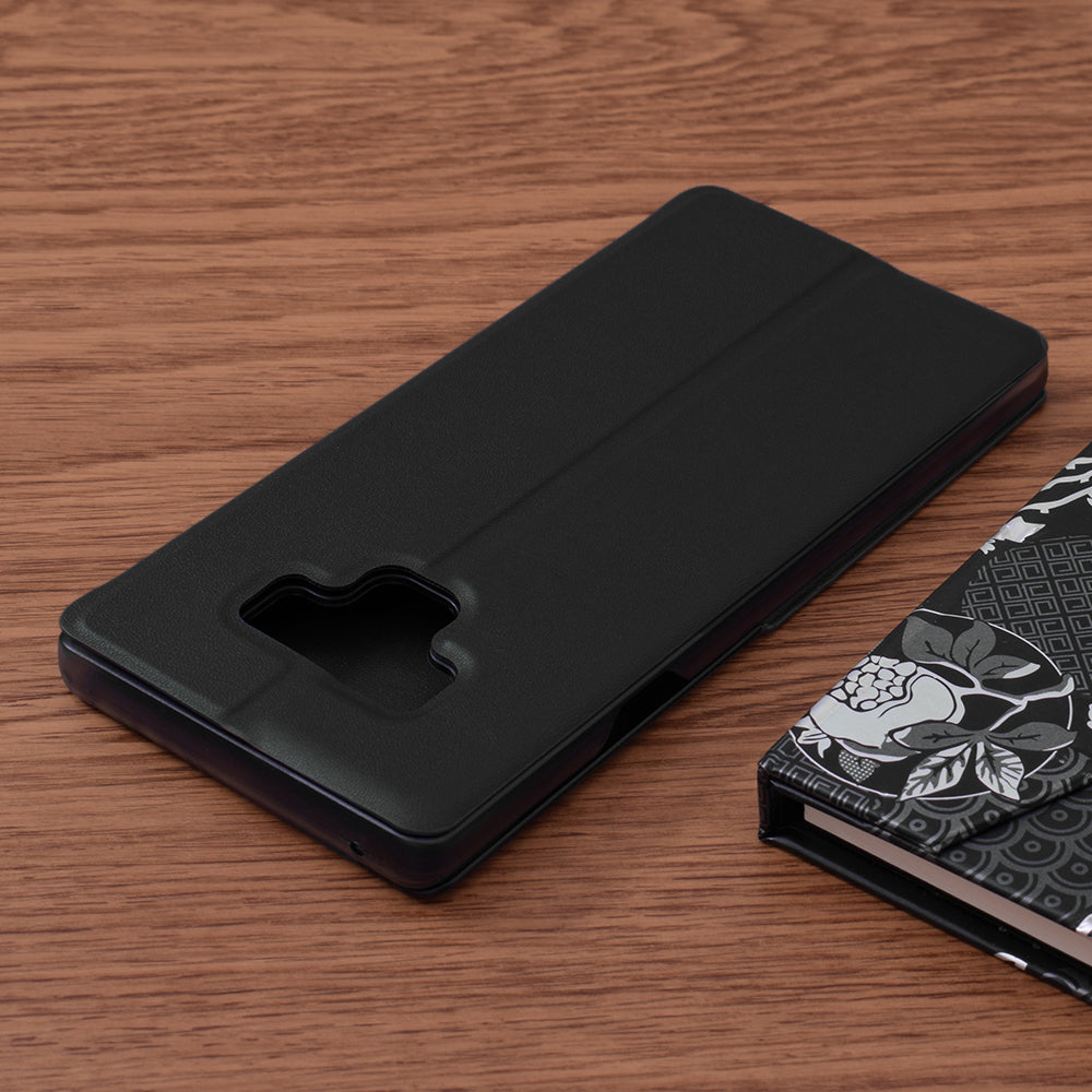Husa de protectie Techsuit eFold Series compatibila cu Samsung Galaxy Note 9, acoperire spate, negru