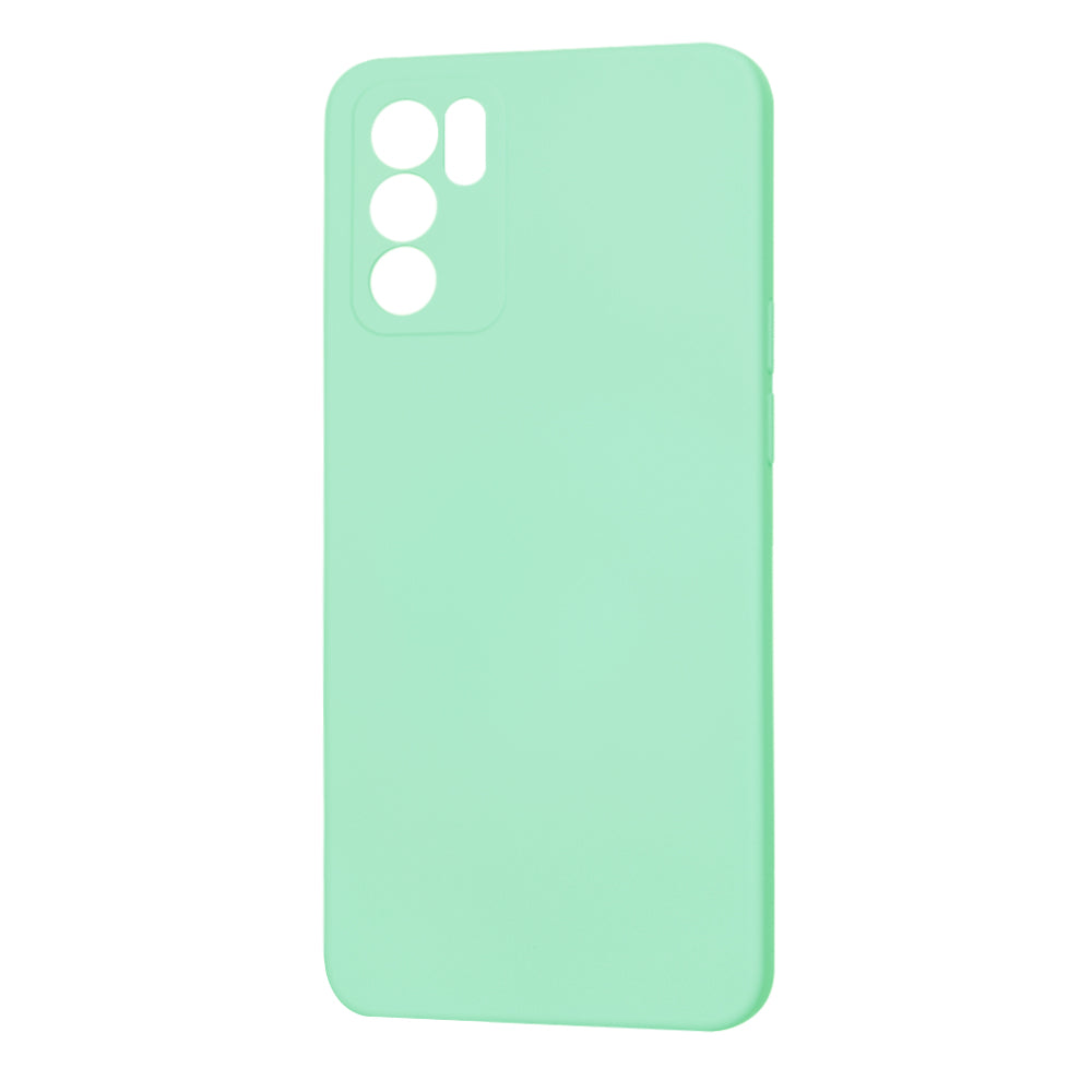Husa de protectie Techsuit SoftFlex compatibila cu Oppo Reno6 5G, acoperire spate, verde menta