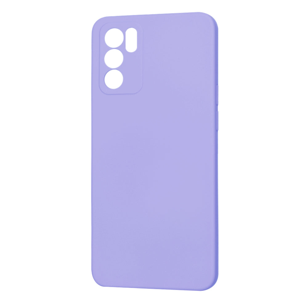Husa de protectie Techsuit SoftFlex compatibila cu Oppo Reno6 5G, acoperire spate, violet