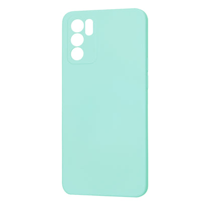 Husa de protectie Techsuit SoftFlex compatibila cu Oppo Reno6 5G, acoperire spate, albastru deschis