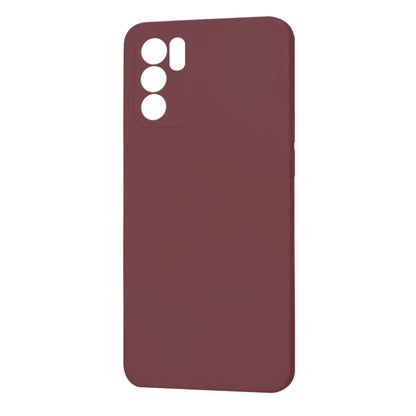 Husa de protectie Techsuit SoftFlex compatibila cu Oppo Reno6 5G, acoperire spate, visiniu