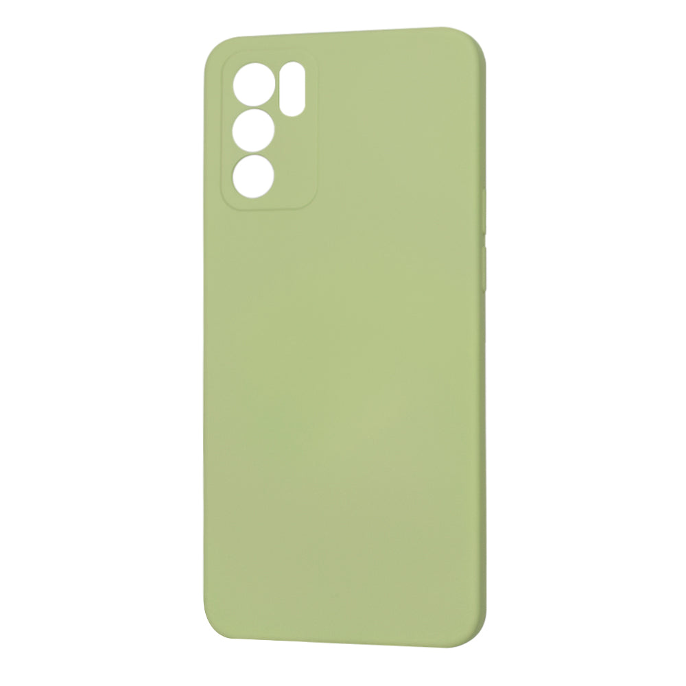 Husa de protectie Techsuit SoftFlex compatibila cu Oppo Reno6 5G, acoperire spate, verde kaki