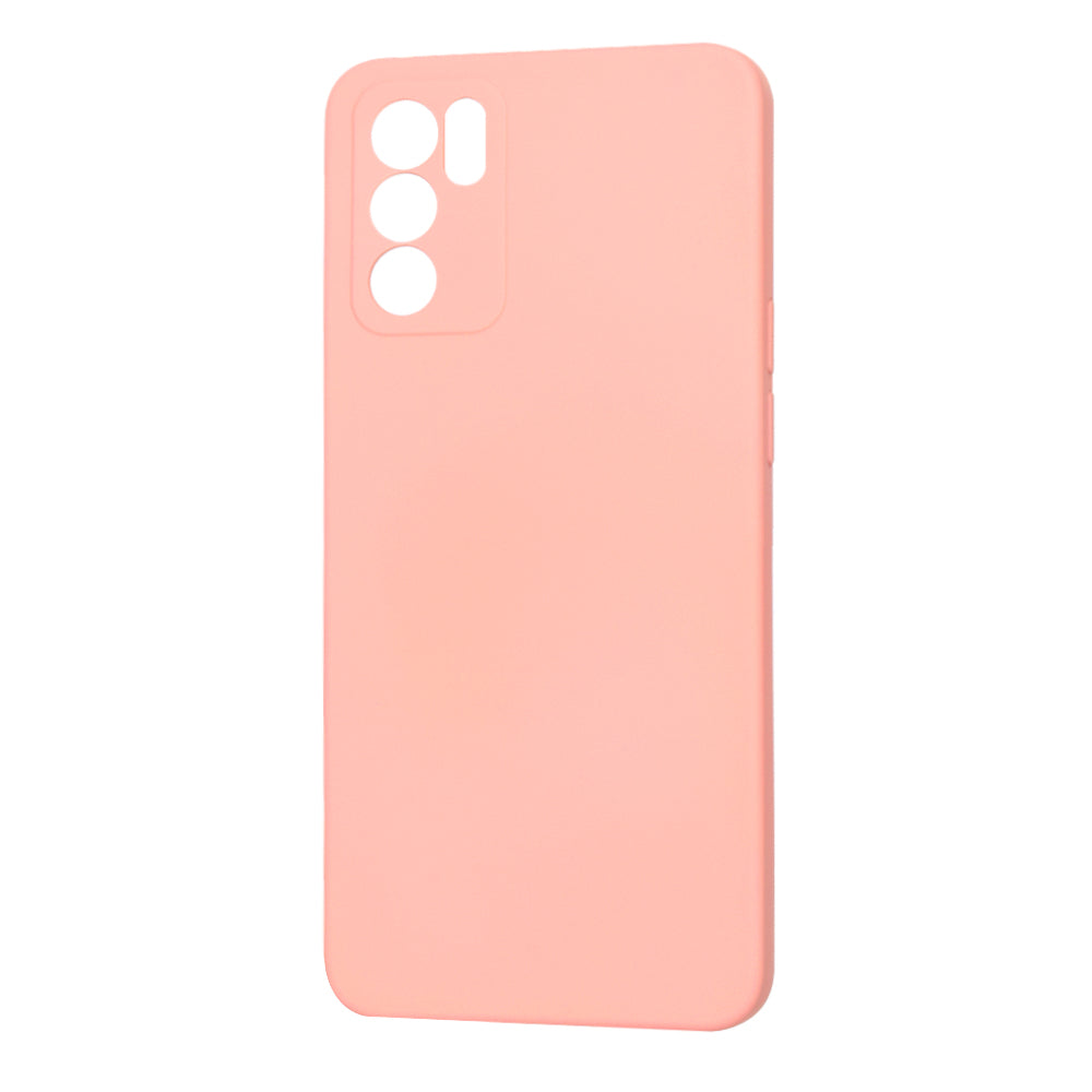 Husa de protectie Techsuit SoftFlex compatibila cu Oppo Reno6 5G, acoperire spate, roz deschis