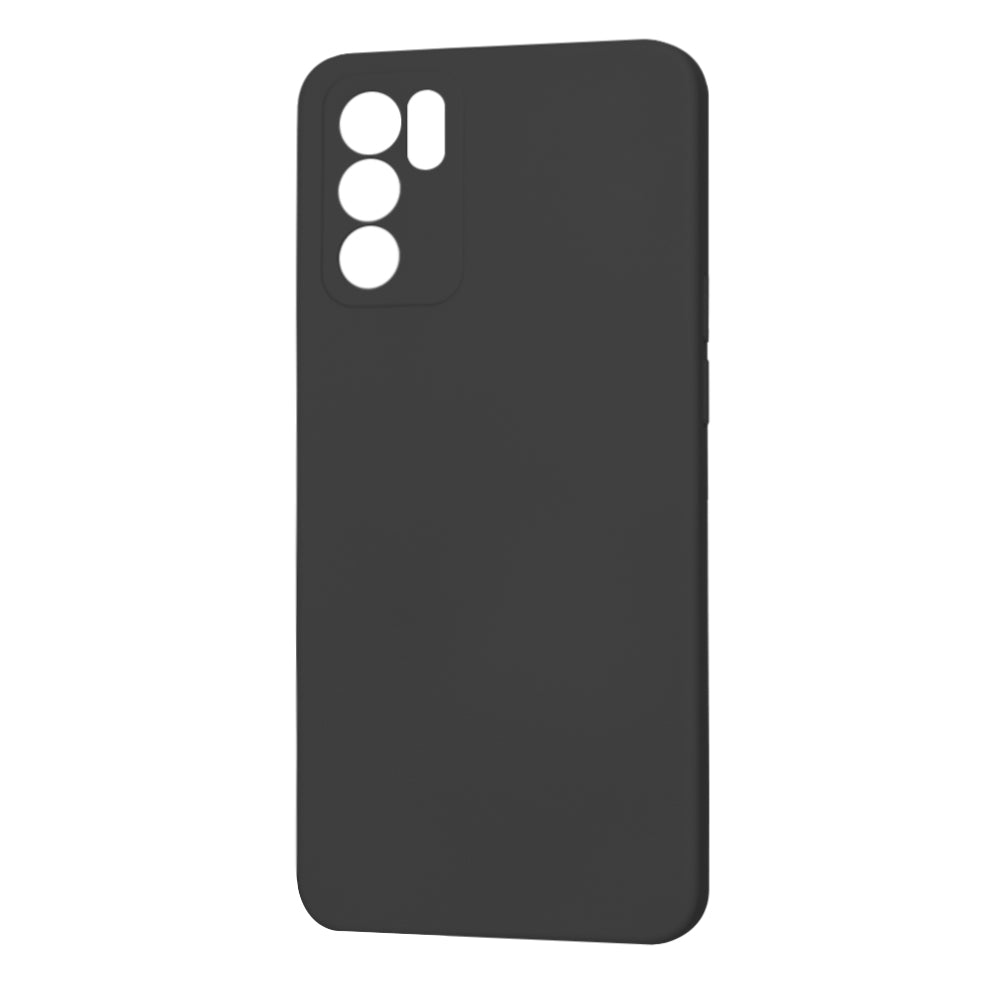 Husa de protectie Techsuit SoftFlex compatibila cu Oppo Reno6 5G, acoperire spate, negru