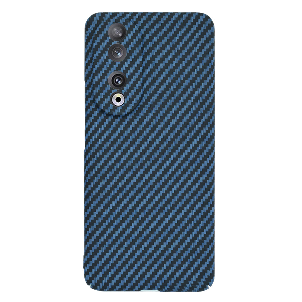 Husa de protectie Techsuit Carbonite FiberShell compatibila cu Honor 90, acoperire spate, albastru deschis