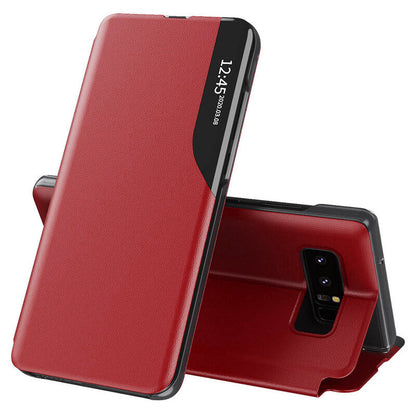 Husa de protectie Techsuit eFold Series compatibila cu Samsung Galaxy Note 8, acoperire spate, rosu