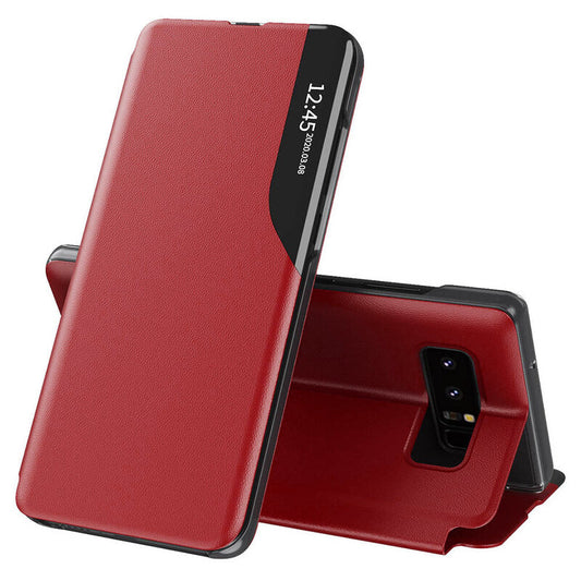 Husa de protectie Techsuit eFold Series compatibila cu Samsung Galaxy Note 8, acoperire spate, rosu