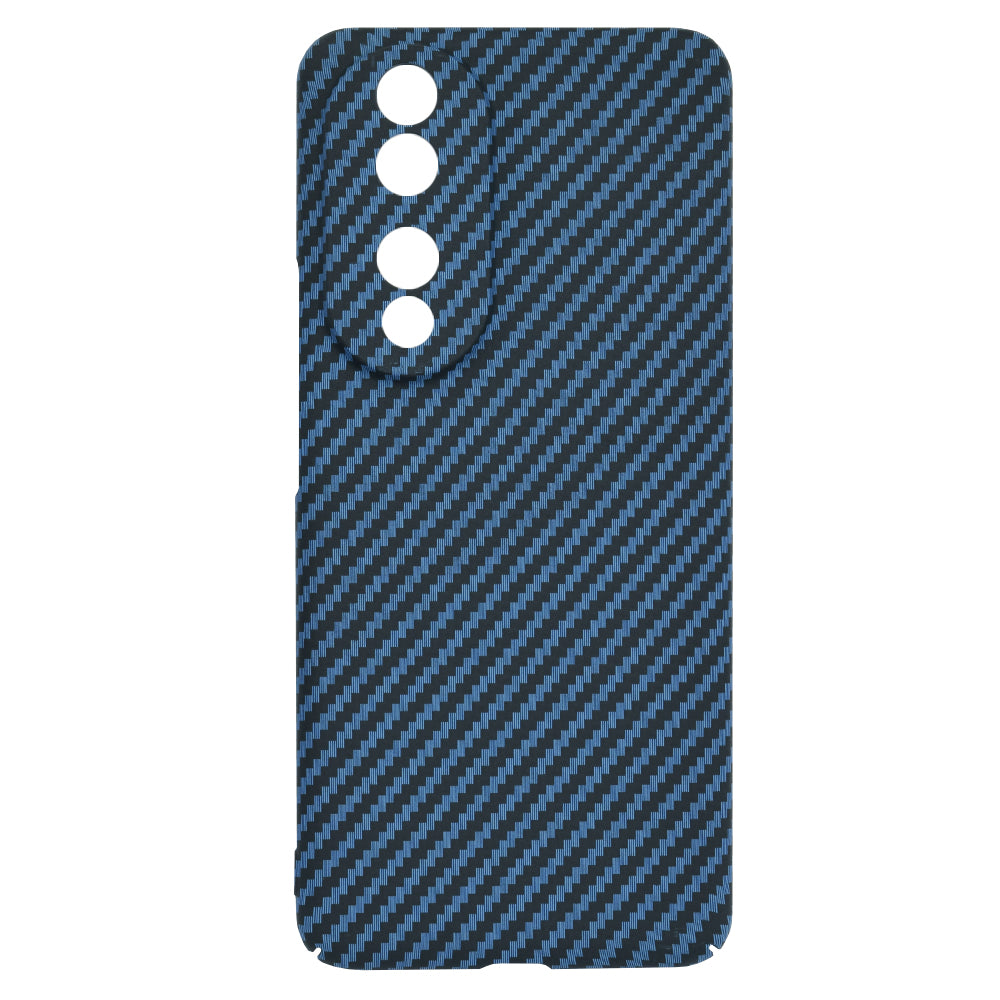 Husa de protectie Techsuit Carbonite FiberShell compatibila cu Honor 90, acoperire spate, albastru deschis