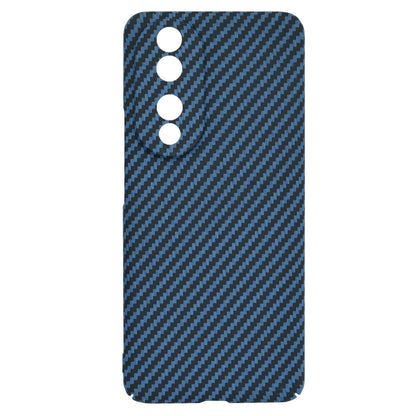 Husa de protectie Techsuit Carbonite FiberShell compatibila cu Honor 90, acoperire spate, albastru deschis
