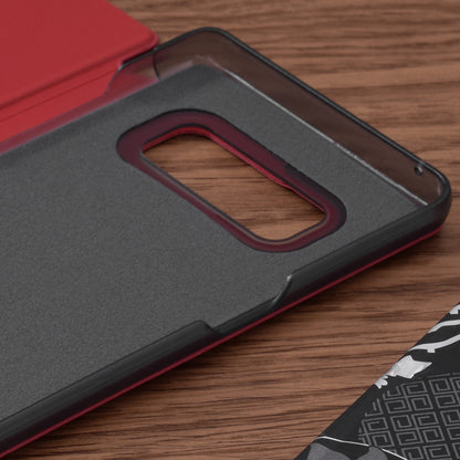 Husa de protectie Techsuit eFold Series compatibila cu Samsung Galaxy Note 8, acoperire spate, rosu