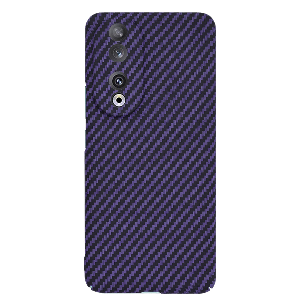 Husa de protectie Techsuit Carbonite FiberShell compatibila cu Honor 90, acoperire spate, mov