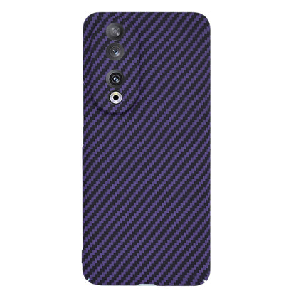 Husa de protectie Techsuit Carbonite FiberShell compatibila cu Honor 90, acoperire spate, mov