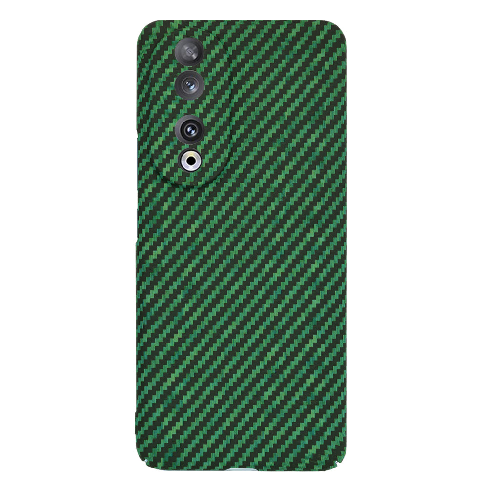 Husa de protectie Techsuit Carbonite FiberShell compatibila cu Honor 90, acoperire spate, verde