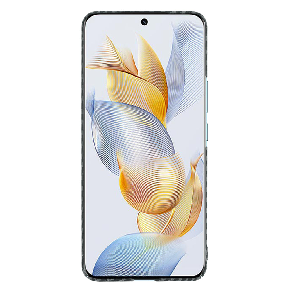 Husa de protectie Techsuit Carbonite FiberShell compatibila cu Honor 90, acoperire spate, negru