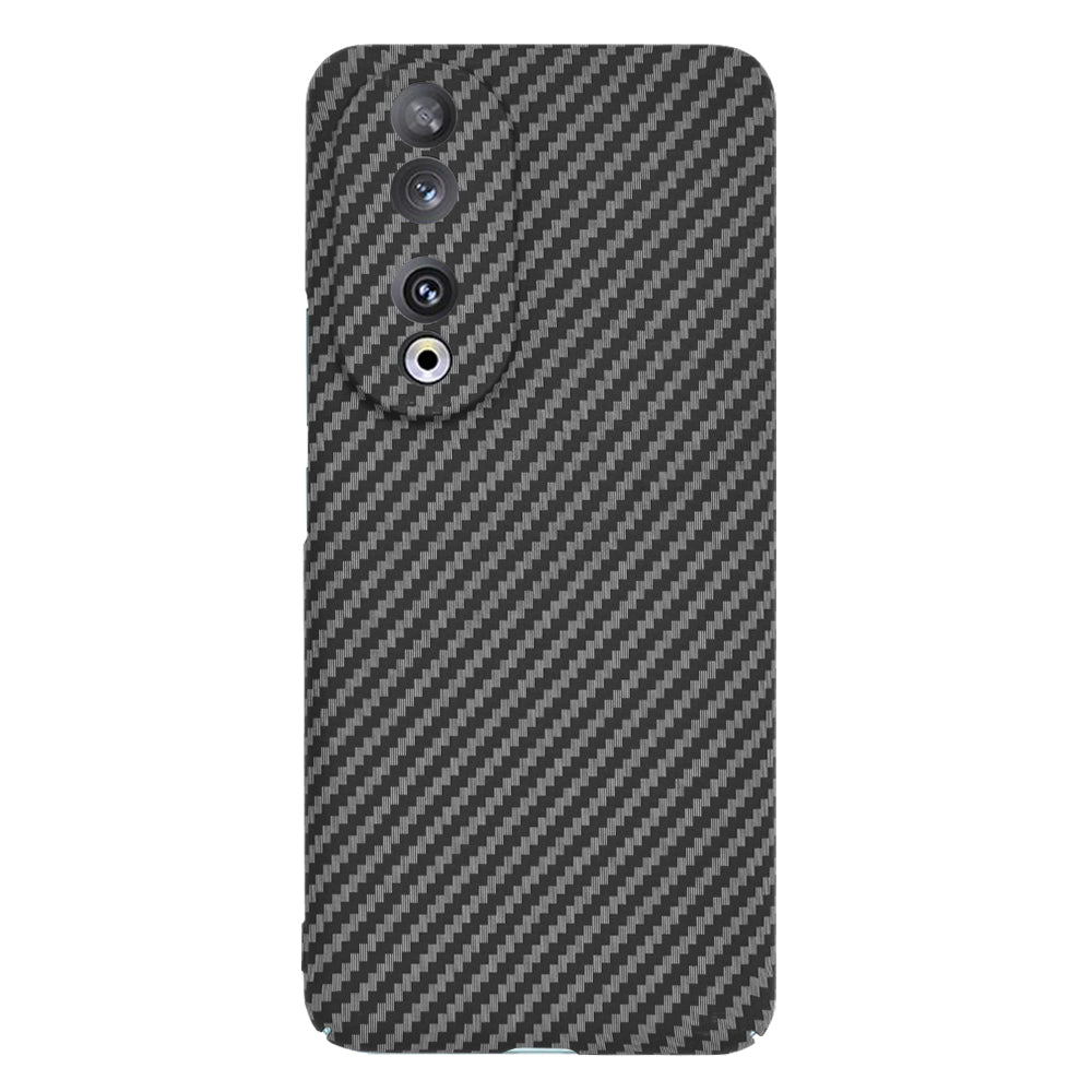 Husa de protectie Techsuit Carbonite FiberShell compatibila cu Honor 90, acoperire spate, negru