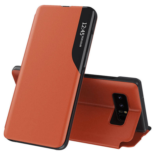 Husa de protectie Techsuit eFold Series compatibila cu Samsung Galaxy Note 8, acoperire spate, oranj