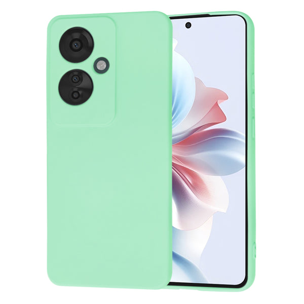 Husa de protectie Techsuit SoftFlex compatibila cu Oppo Reno11 F, acoperire spate, verde menta